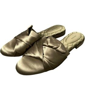 Birdies “Songbird” satin mules NEW with box!